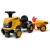 FALK Jeździk Traktor JCB Fastrac z Przyczepą Łopatką i Grabkami 1-3 lat