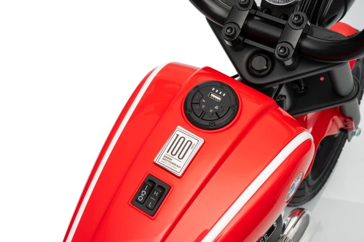 Pojazd Motor Na Akumulator BMW R18 Czerwony