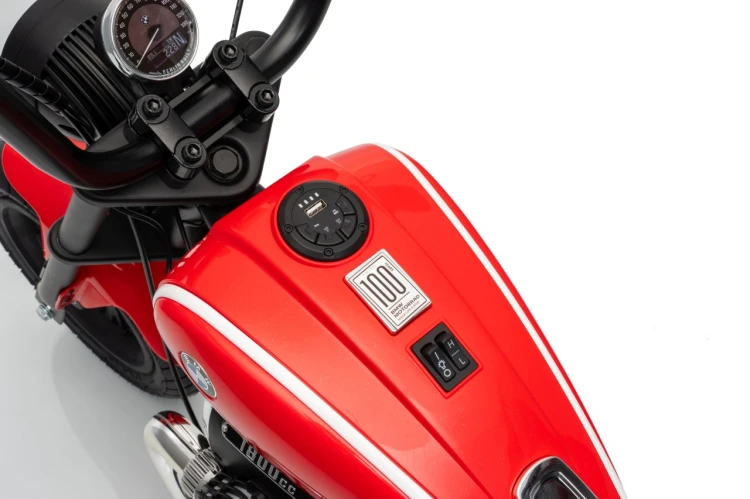 Pojazd Motor Na Akumulator BMW R18 Czerwony
