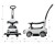Milly Mally Pojazd z rączką Porsche Cayenne White