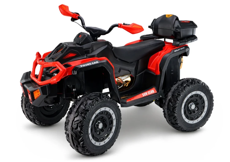 Quad Na Akumulator XW-08 4x4 45W Czerwony