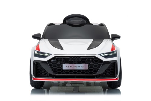 Autko na akumulator Audi RS6 Avant GT Biały