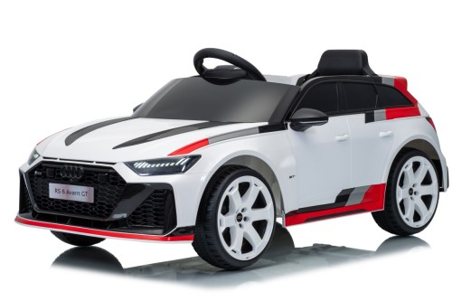 Autko na akumulator Audi RS6 Avant GT Biały