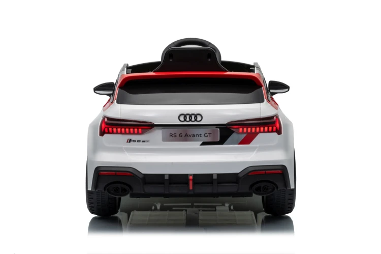 Autko na akumulator Audi RS6 Avant GT Biały