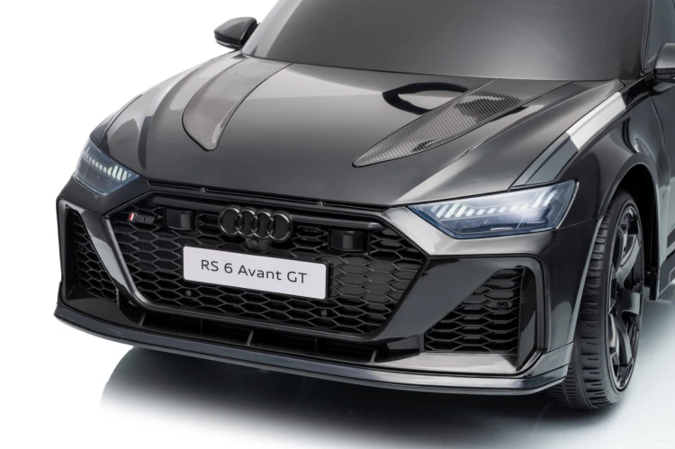 Autko na akumulator Audi RS6 Avant GT Czarny
