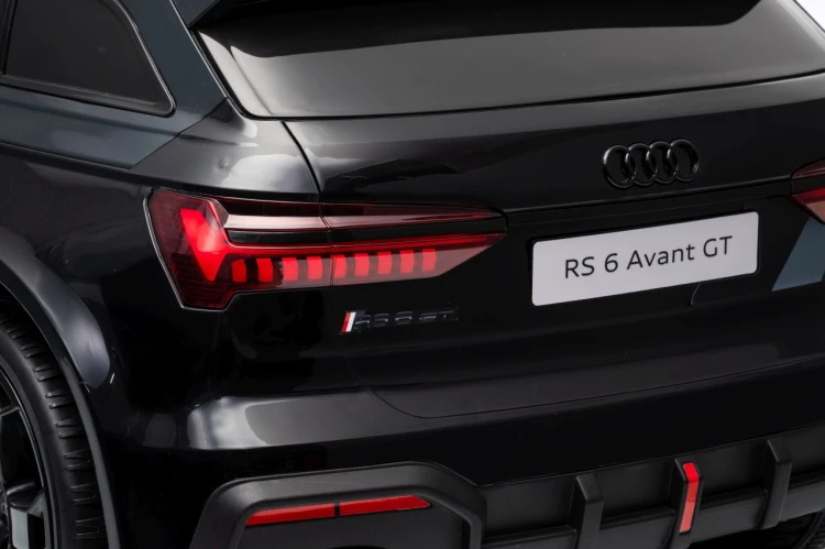 Autko na akumulator Audi RS6 Avant GT Czarny