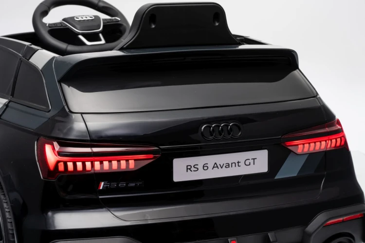 Autko na akumulator Audi RS6 Avant GT Czarny