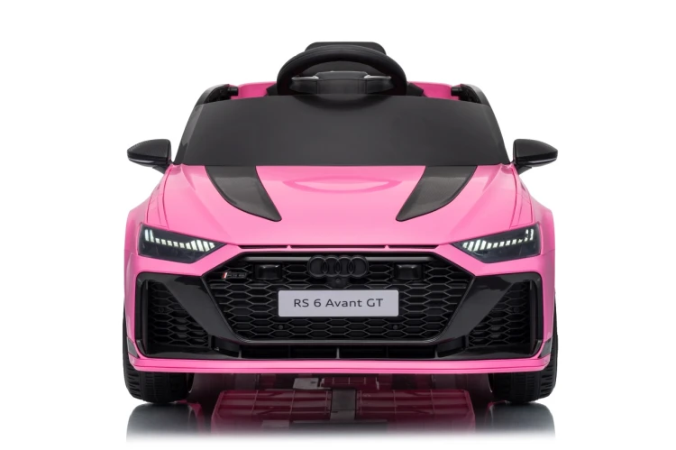Autko na akumulator Audi RS6 Avant GT Różowy