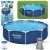 Basen Ogrodowy Stelażowy Z Pompą Niebieski 305 cm x 76 cm Bestway 56679