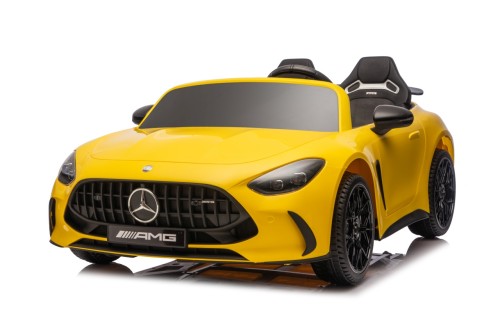 Autko na akumulator 2 osobowe Mercedes Benz GT63 AMG Żółty