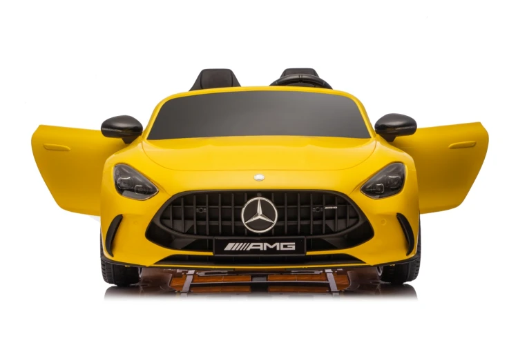 Autko na akumulator 2 osobowe Mercedes Benz GT63 AMG Żółty
