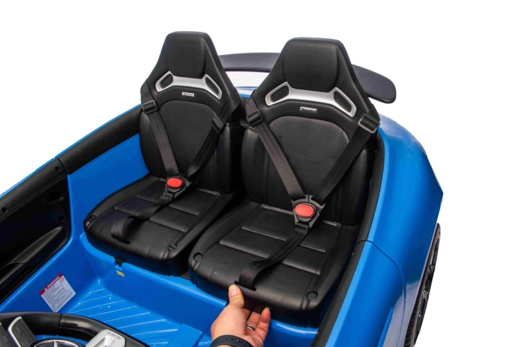 Autko na akumulator 2 osobowe Mercedes Benz GT63 AMG Niebieski