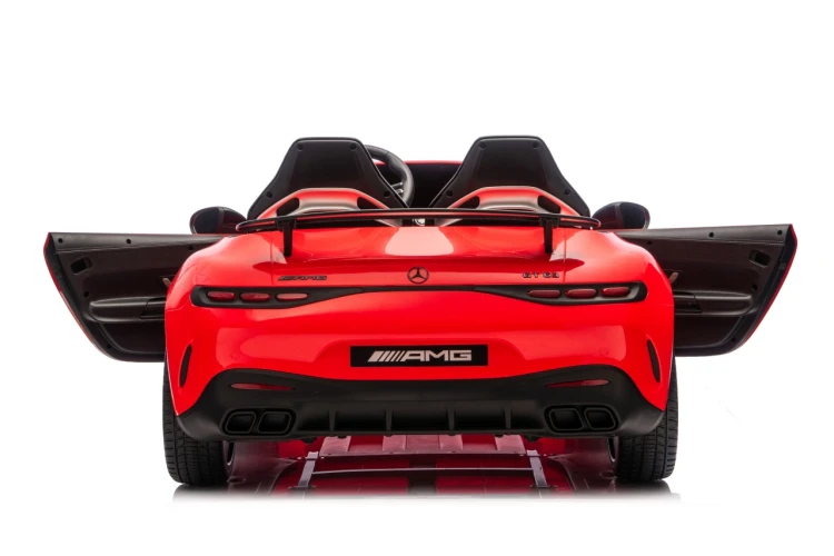 Autko na akumulator 2 osobowe Mercedes Benz GT63 AMG Czerwony