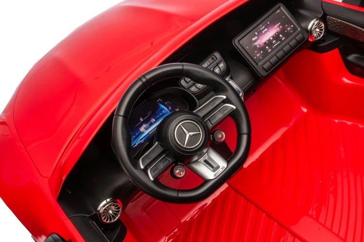 Autko na akumulator 2 osobowe Mercedes Benz GT63 AMG Czerwony