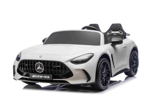 Autko na akumulator 2 osobowe Mercedes Benz GT63 AMG Biały