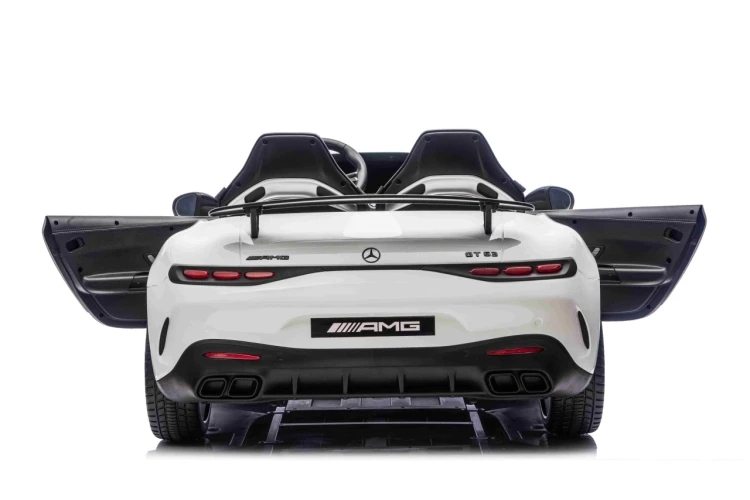 Autko na akumulator 2 osobowe Mercedes Benz GT63 AMG Biały