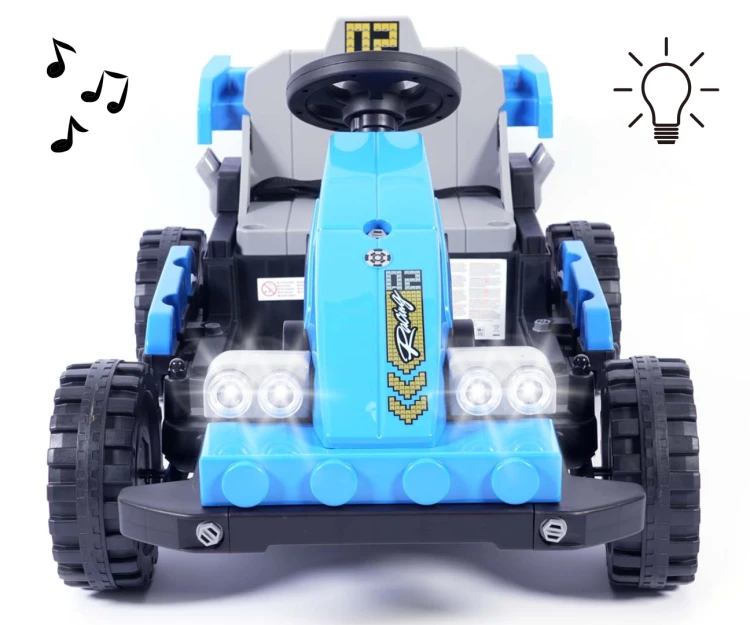 Milly Mally Pojazd na akumulator Prime 2w1 Blue