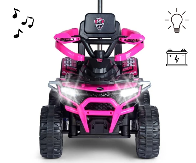 Milly Mally Pojazd na akumulator Star ATV Pink