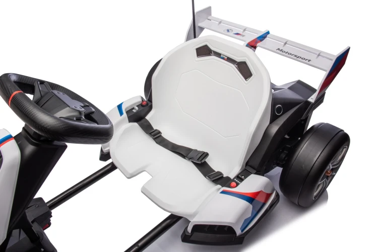 Pojazd Gokart BMW z Funkcją Driftu Biały