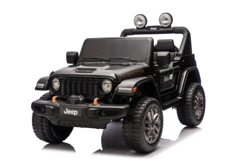 Samochód elektryczny dla dziecka Jeep Wrangler Rubicon LIFT Czarny