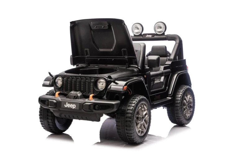 Samochód elektryczny dla dziecka Jeep Wrangler Rubicon LIFT Czarny