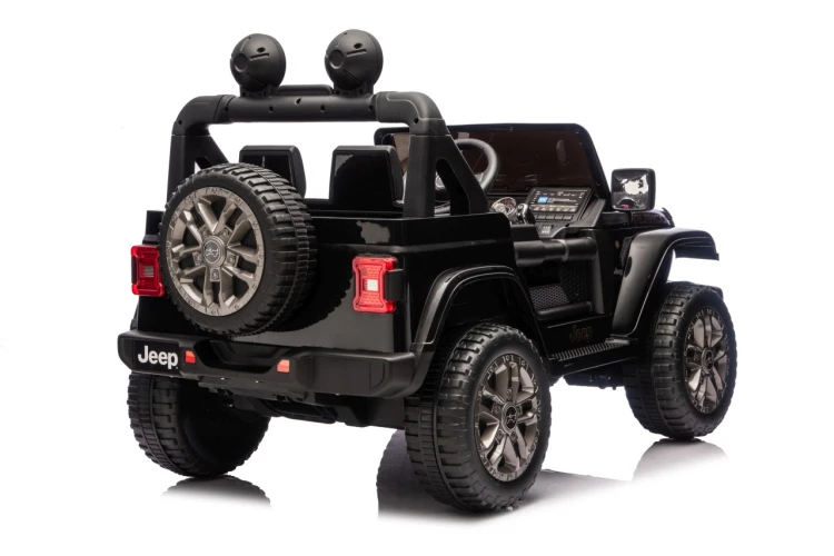 Samochód elektryczny dla dziecka Jeep Wrangler Rubicon LIFT Czarny