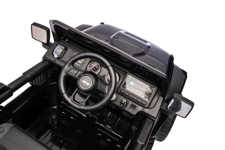 Samochód elektryczny dla dziecka Jeep Wrangler Rubicon LIFT Czarny