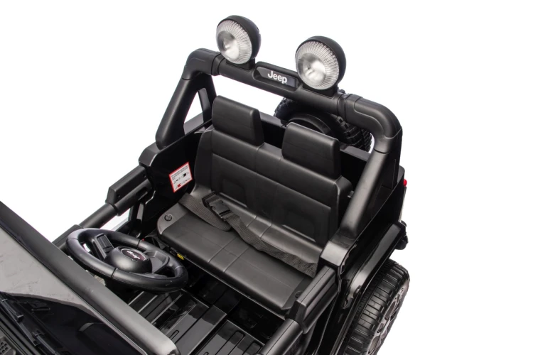 Samochód elektryczny dla dziecka Jeep Wrangler Rubicon LIFT Czarny