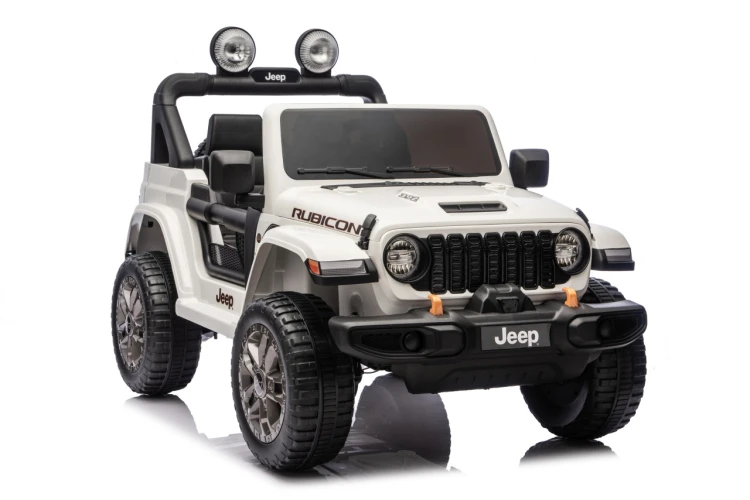 Samochód elektryczny dla dziecka Jeep Wrangler Rubicon LIFT Biały