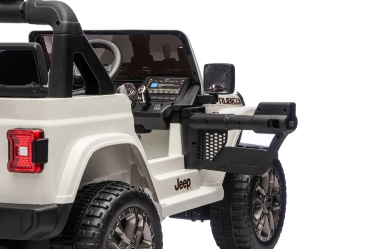 Samochód elektryczny dla dziecka Jeep Wrangler Rubicon LIFT Biały