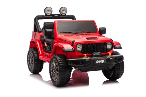 Samochód elektryczny dla dziecka  Jeep Wrangler Rubicon LIFT Czerwony