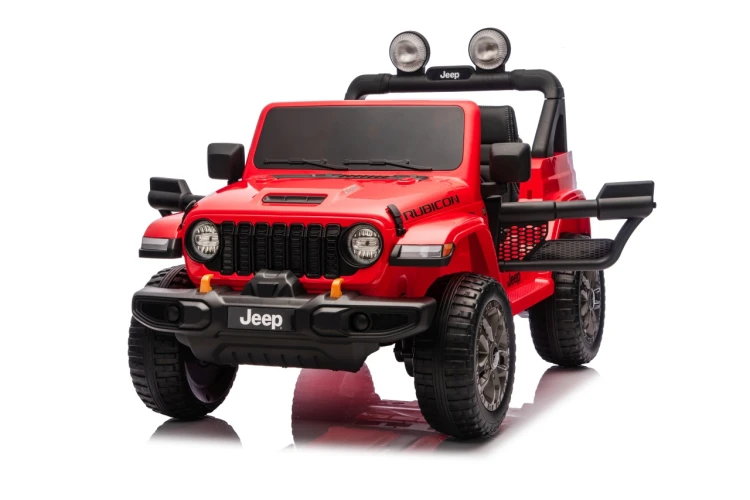 Samochód elektryczny dla dziecka  Jeep Wrangler Rubicon LIFT Czerwony
