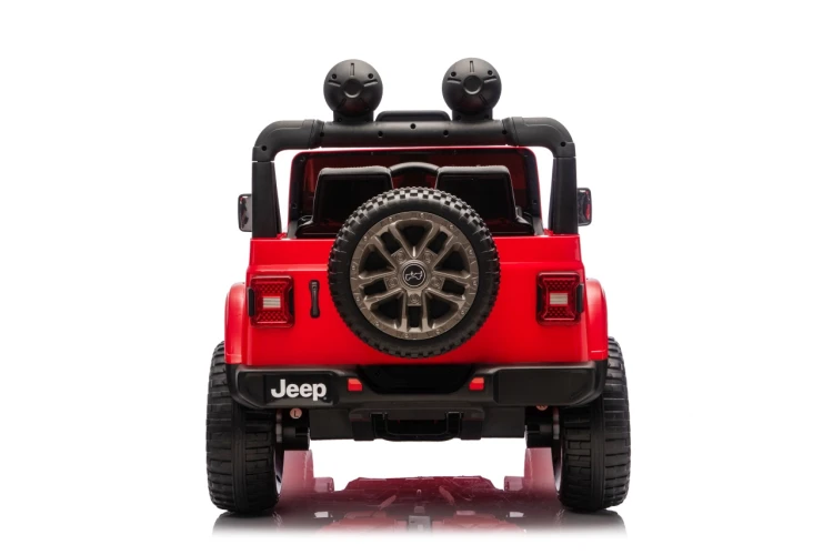 Samochód elektryczny dla dziecka  Jeep Wrangler Rubicon LIFT Czerwony