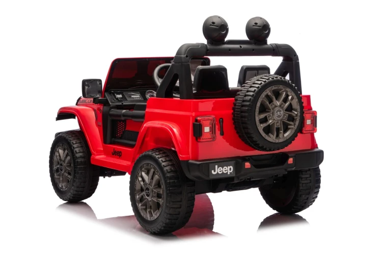 Samochód elektryczny dla dziecka  Jeep Wrangler Rubicon LIFT Czerwony