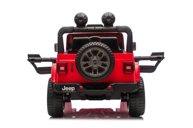 Samochód elektryczny dla dziecka  Jeep Wrangler Rubicon LIFT Czerwony