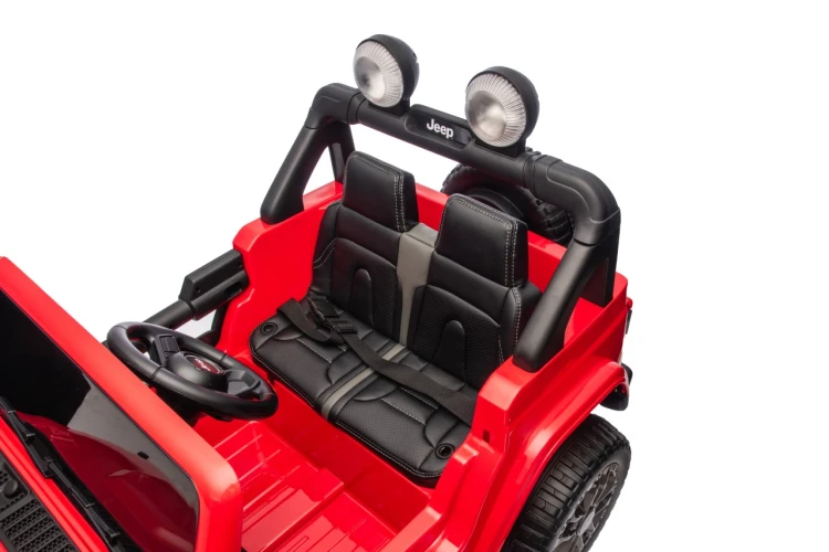 Samochód elektryczny dla dziecka  Jeep Wrangler Rubicon LIFT Czerwony