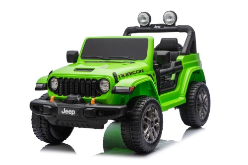 Samochód elektryczny dla dziecka Jeep Wrangler Rubicon LIFT Zielony