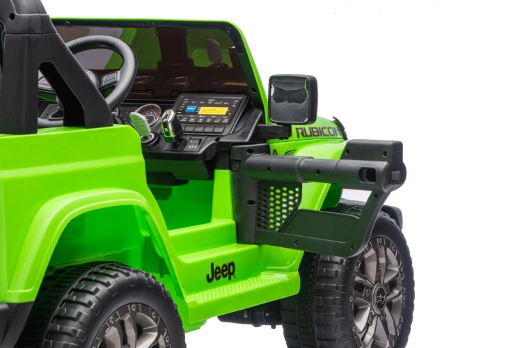 Samochód elektryczny dla dziecka Jeep Wrangler Rubicon LIFT Zielony