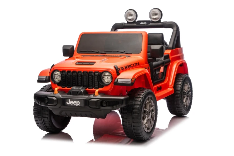 Samochód elektryczny dla dziecka Jeep Wrangler Rubicon LIFT Pomarańczowy