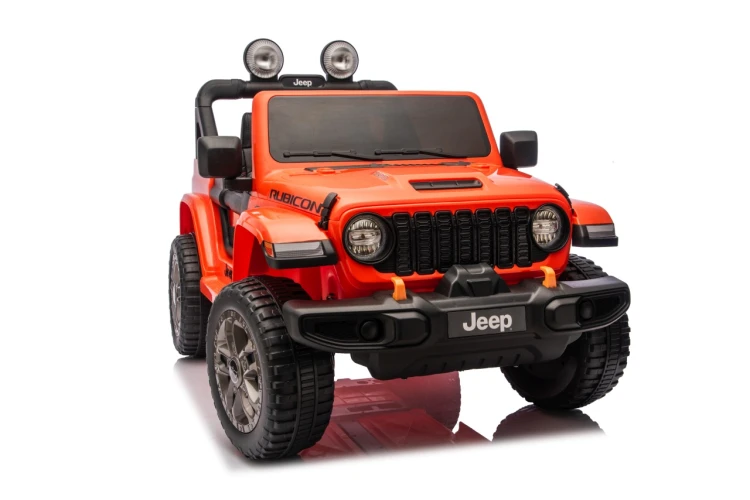 Samochód elektryczny dla dziecka Jeep Wrangler Rubicon LIFT Pomarańczowy