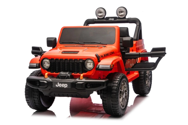 Samochód elektryczny dla dziecka Jeep Wrangler Rubicon LIFT Pomarańczowy