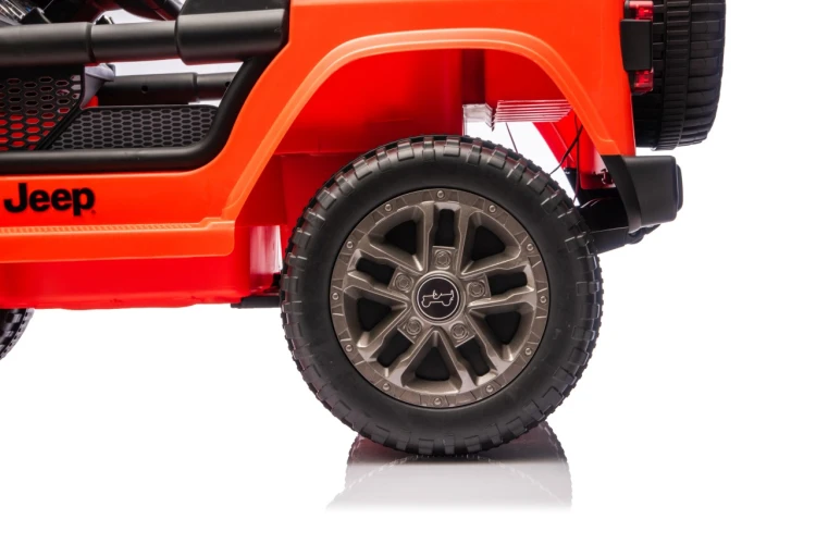 Samochód elektryczny dla dziecka Jeep Wrangler Rubicon LIFT Pomarańczowy