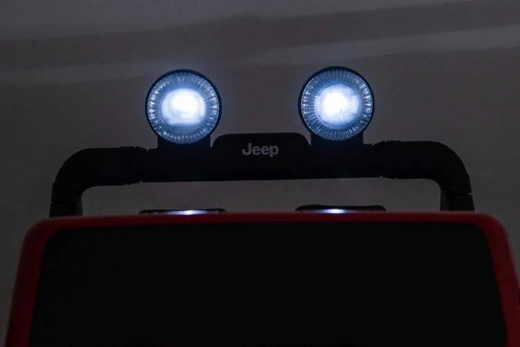 Samochód elektryczny dla dziecka Jeep Wrangler Rubicon LIFT Pomarańczowy
