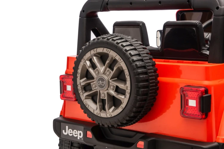 Samochód elektryczny dla dziecka Jeep Wrangler Rubicon LIFT Pomarańczowy