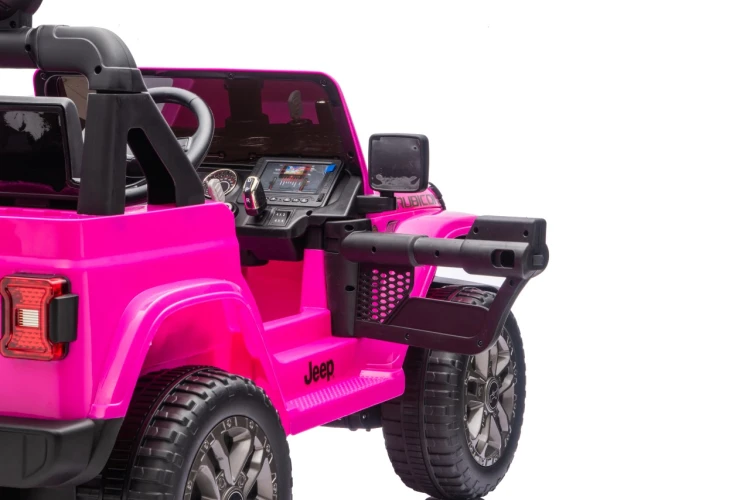 Samochód elektryczny dla dziecka Jeep Wrangler Rubicon LIFT Różowy