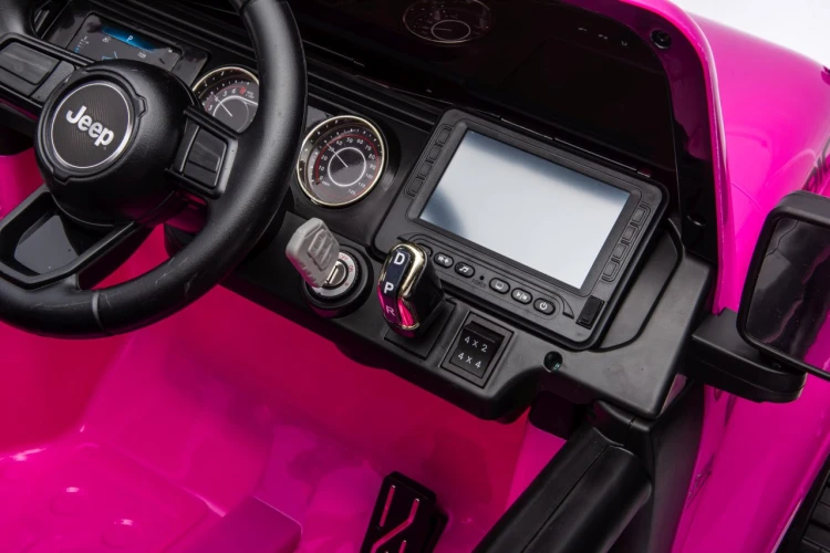 Samochód elektryczny dla dziecka Jeep Wrangler Rubicon LIFT Różowy