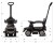 Milly Mally Pojazd z rączką Ford F-150 3w1 Black