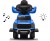 Milly Mally Pojazd z rączką Ford F-150 3w1 Blue