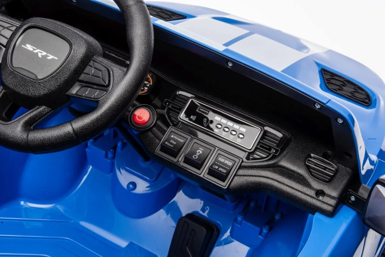 Samochód Elektryczny Dla Dziecka Dodge Durango Niebieski