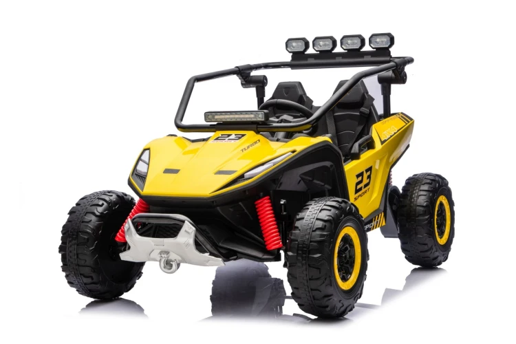 Samochód elektryczny dla dziecka Buggy TURBO 23 Żółty